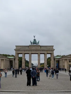 Halfway through the race.